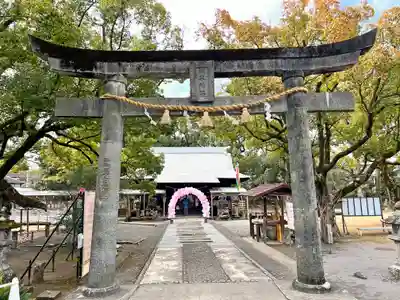 諫早神社(九州総守護 四面宮)の鳥居