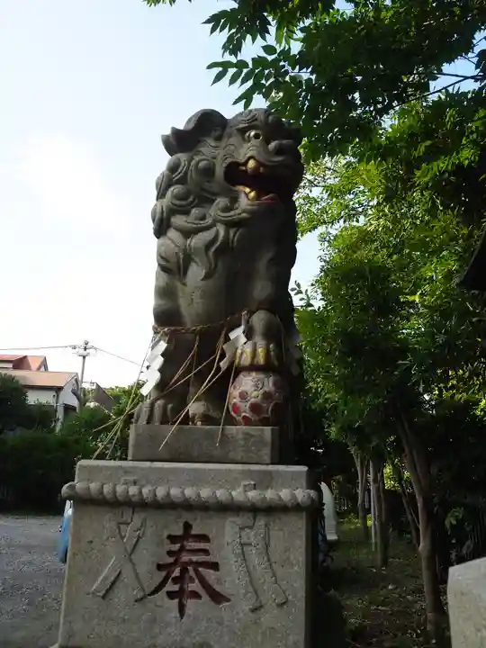 子之神社の狛犬