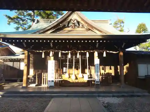 鳩ヶ谷氷川神社の本殿