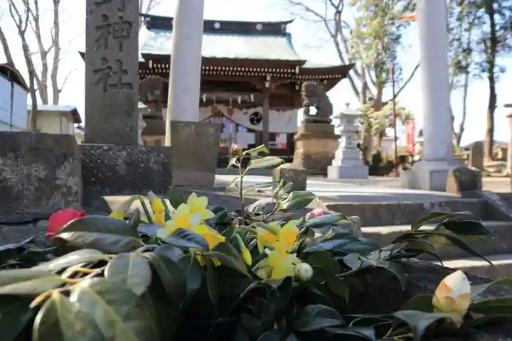 熊野福藏神社の手水舎