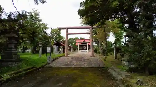 沼田神社の鳥居