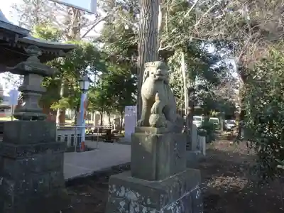 皇武神社の狛犬