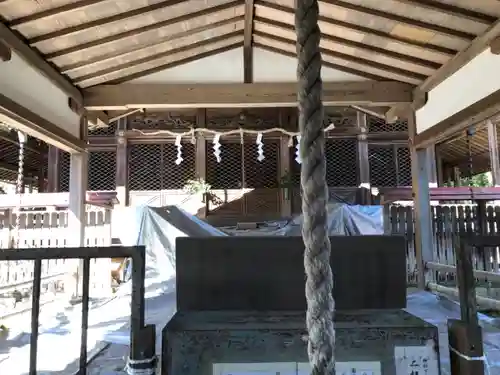 自玉手祭来酒解神社の本殿