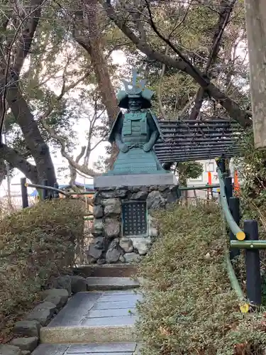 藤森神社の像