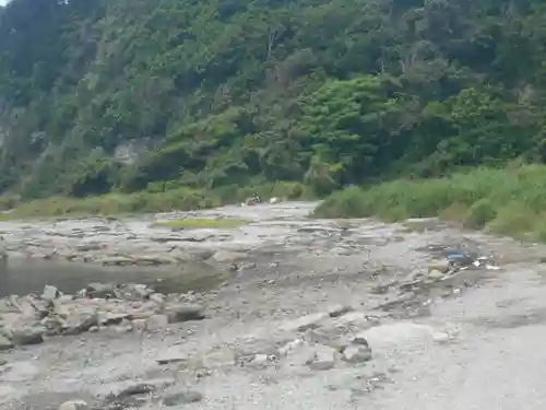 白浜毘沙門天の景色