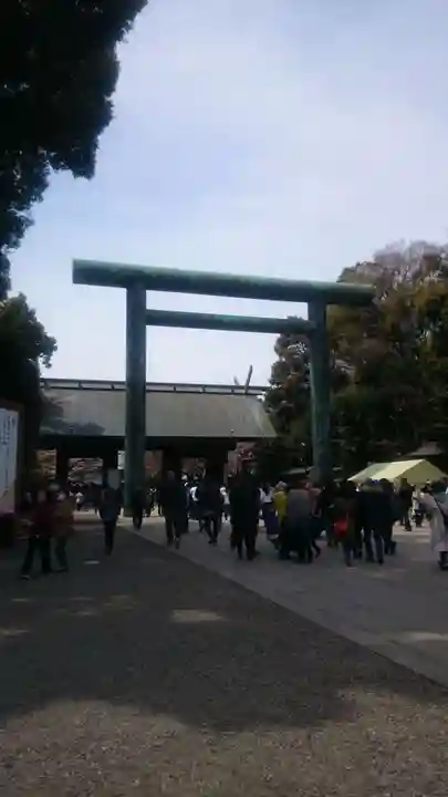 靖國神社の鳥居