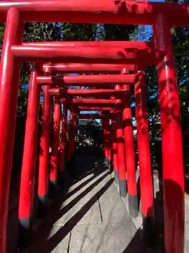 鎮守氷川神社の鳥居