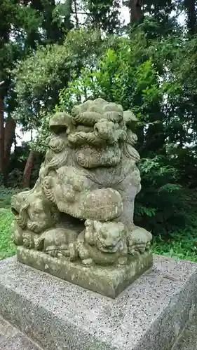 亘理神社の狛犬