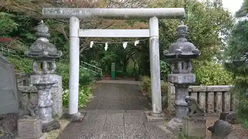 本牧神社の鳥居