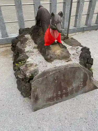 箭弓稲荷神社の狛犬