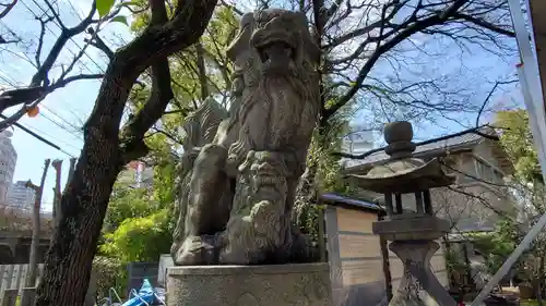 豊崎神社の狛犬