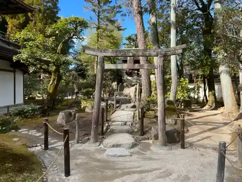 慈照寺（慈照禅寺・銀閣寺）の鳥居