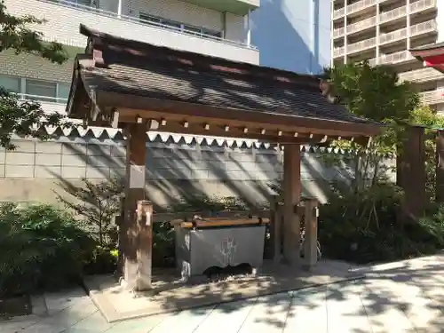 成子天神社の手水舎