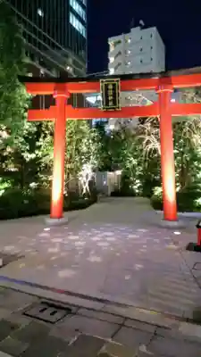 福徳神社（芽吹稲荷）の鳥居