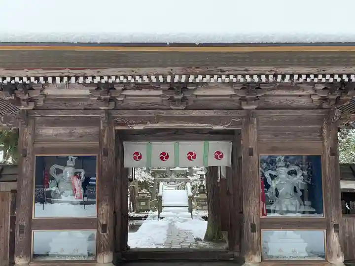 鹿嶋神社の山門・神門