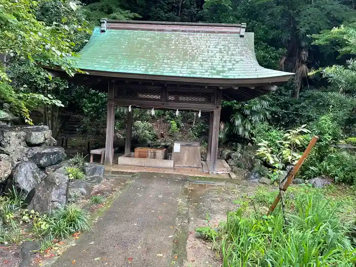 金崎宮の手水舎