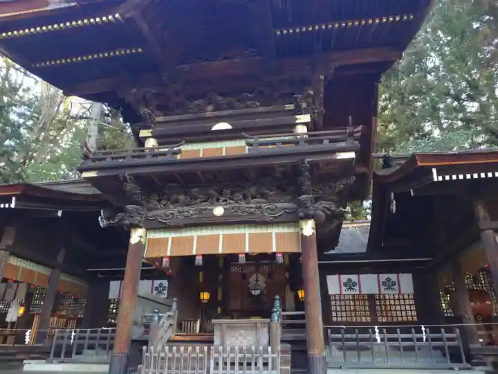 諏訪大社下社秋宮(長野県)