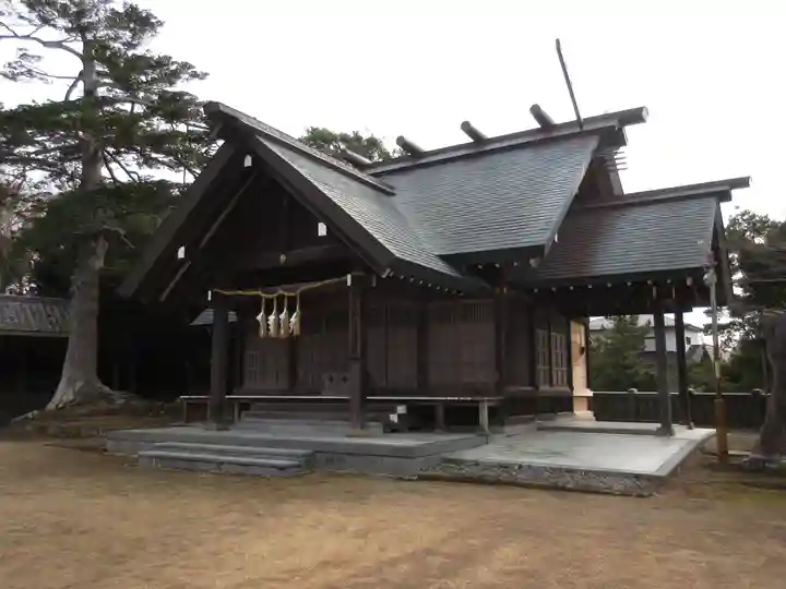 鶴谷八幡宮の本殿・本堂