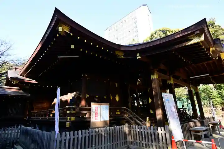渋谷氷川神社の本殿・本堂