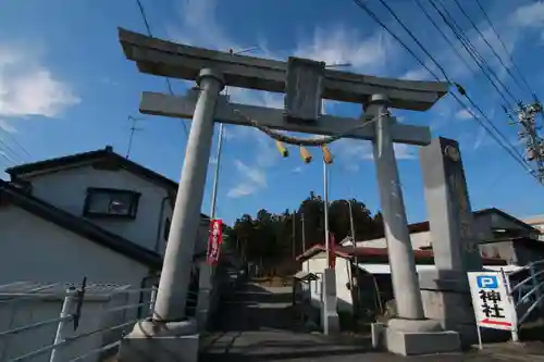 隠津島神社の鳥居