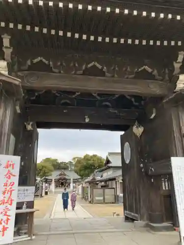 赤穂大石神社の山門・神門