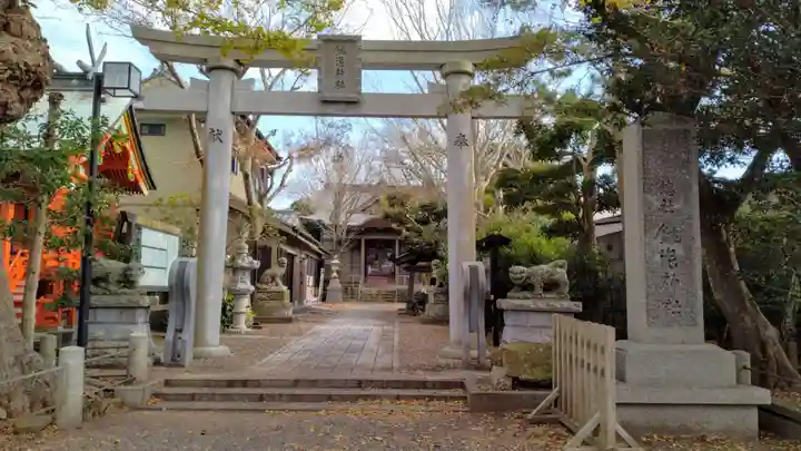 銚港神社の鳥居