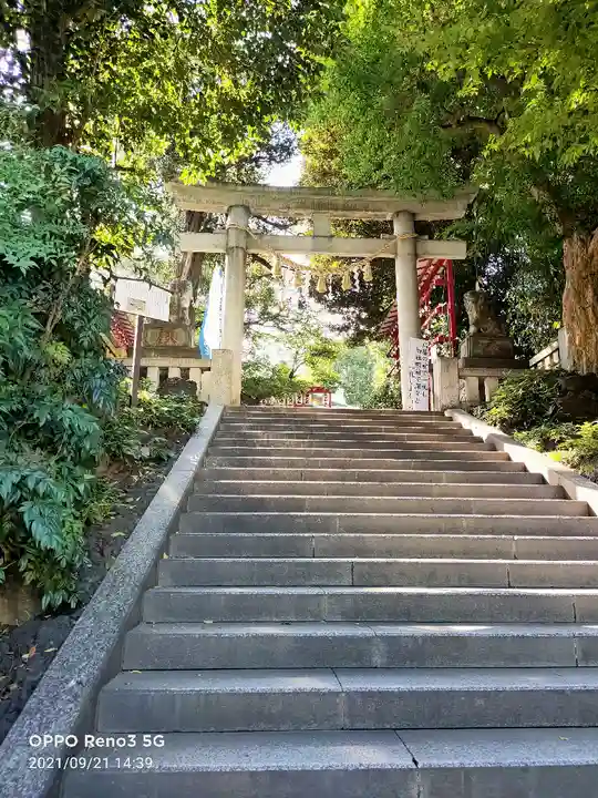 居木神社の鳥居