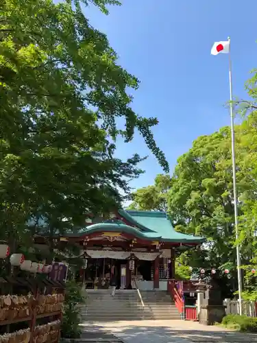 多摩川浅間神社の本殿・本堂