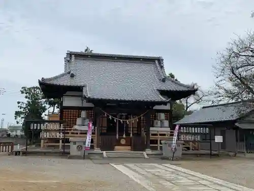 氷川八幡神社の本殿・本堂