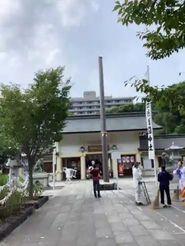 愛知縣護國神社の本殿・本堂