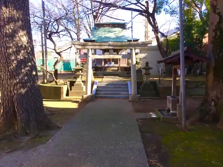 東谷北野神社の鳥居