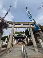草津八幡宮の鳥居