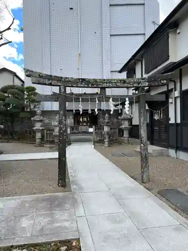 御釜神社の鳥居