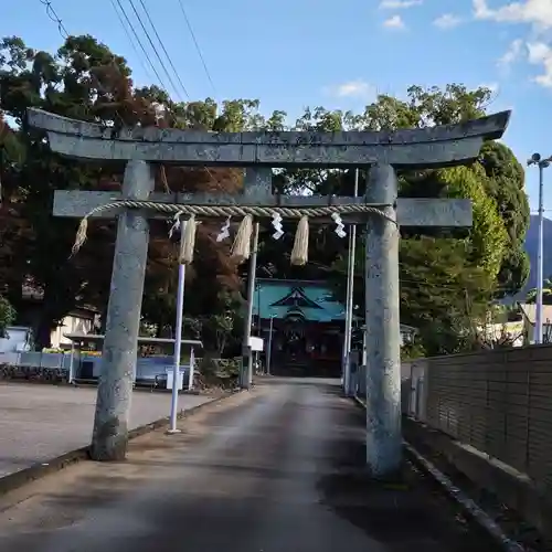 部田神社の鳥居