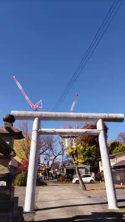 阿邪訶根神社の鳥居