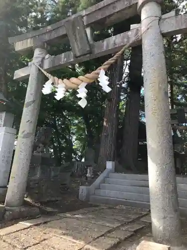 石鳥谷熊野神社の鳥居