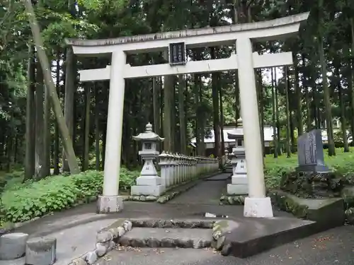 山宮浅間神社の鳥居