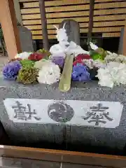 田無神社の手水