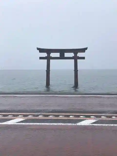 白鬚神社の鳥居