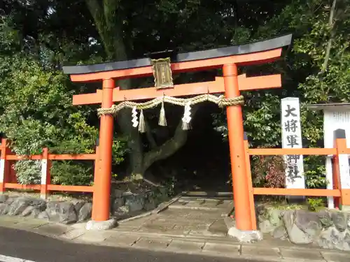 大將軍神社の鳥居