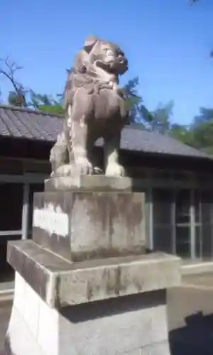 群馬県護国神社の狛犬