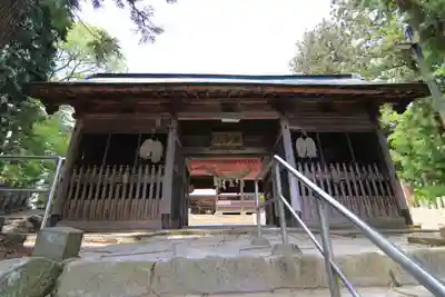 田村神社の山門・神門