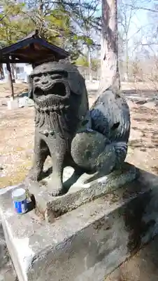 雨紛神社の狛犬