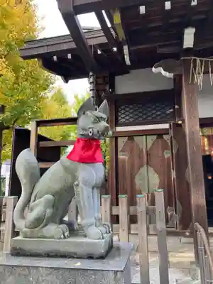 飛木稲荷神社の狛犬