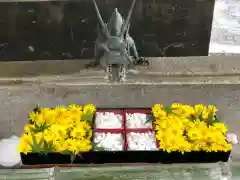 徳島眉山天神社の手水