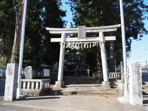 一幣司浅間神社の鳥居