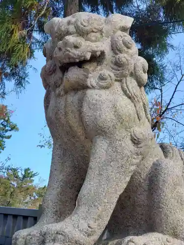 日吉神社の狛犬