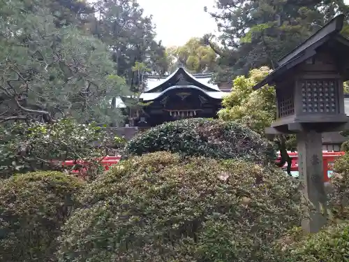 岡崎神社の庭園