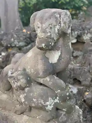 橘樹神社の狛犬