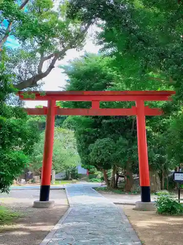 淡嶋神社の鳥居